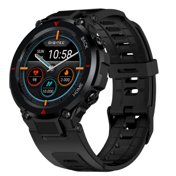 Digitec Octafit Smartwatch Black BK